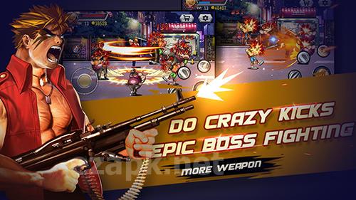 Metal boxing soldier