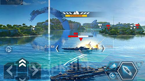 Pacific warships: Epic battle