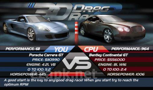 Drag race 3D 2: Supercar edition