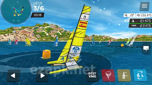 Virtual regatta inshore