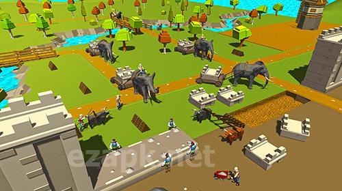 Security wall construction game
