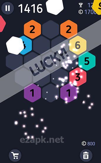Make 7! Hexa puzzle