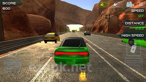 Highway asphalt racing: Traffic nitro racing