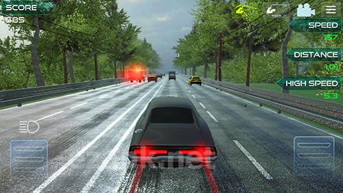 Highway asphalt racing: Traffic nitro racing