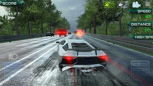 Highway asphalt racing: Traffic nitro racing
