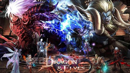 Dragon and elves