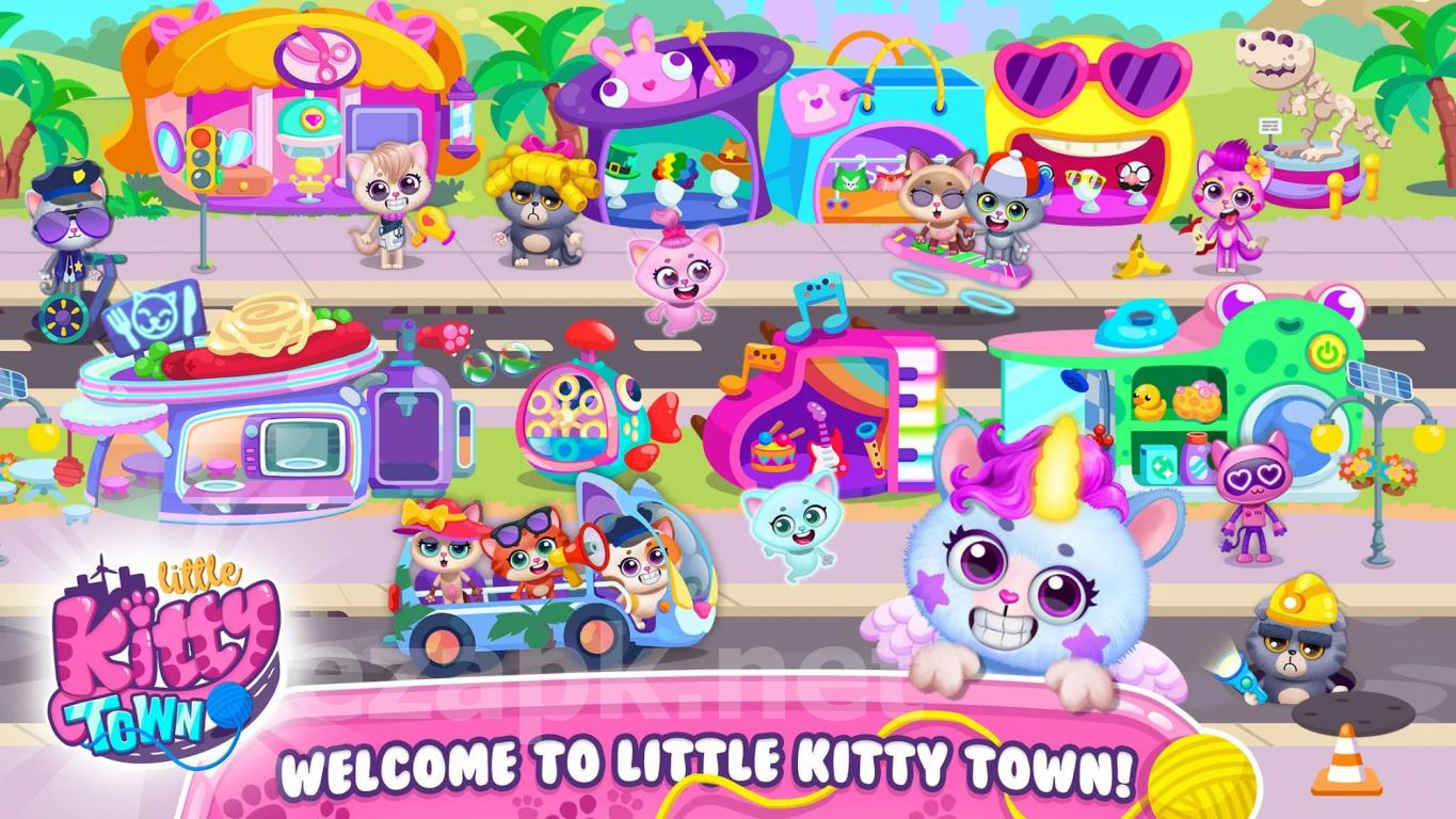 Little Kitty Town - Collect Cats & Create Stories