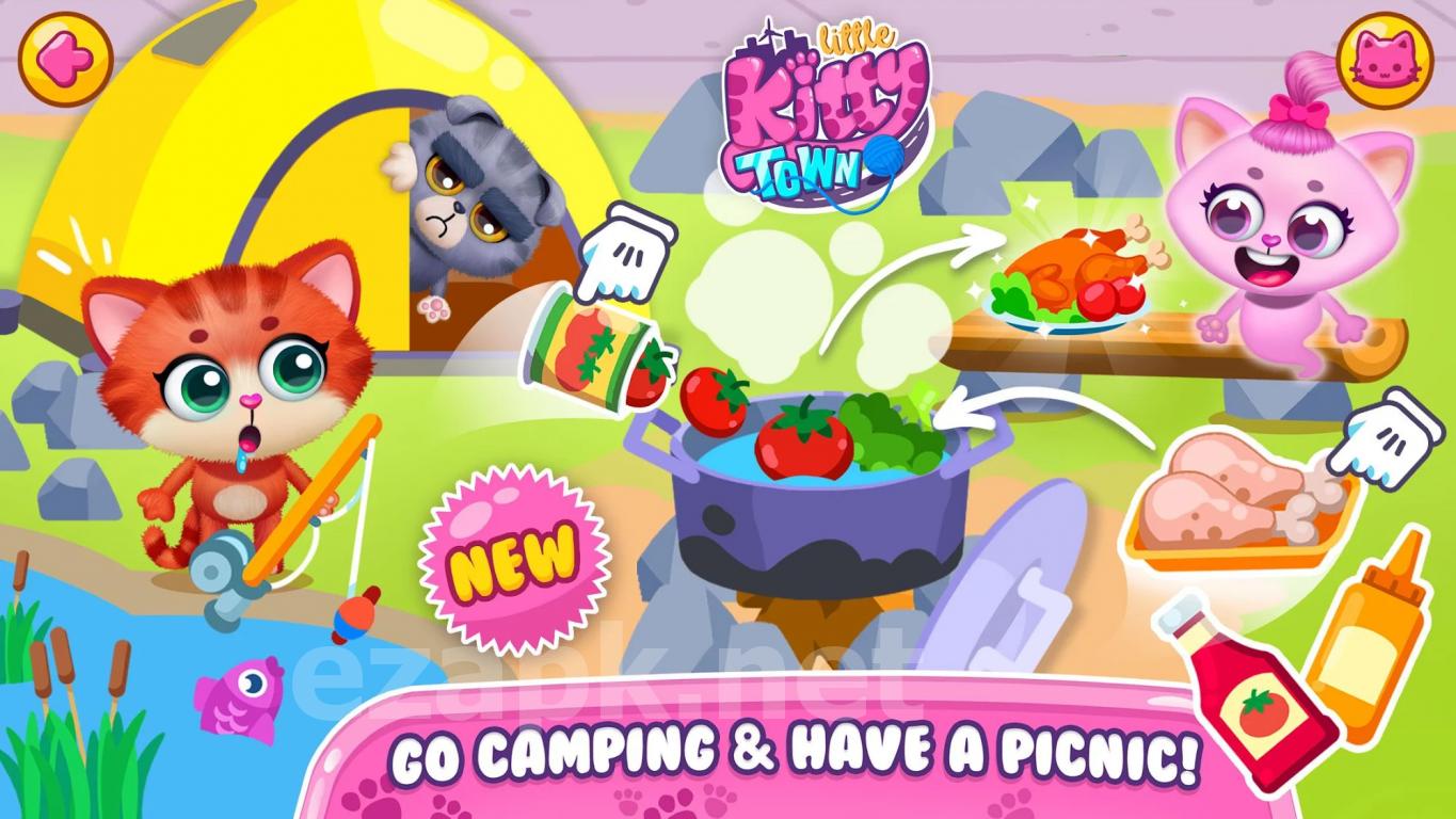 Little Kitty Town - Collect Cats & Create Stories
