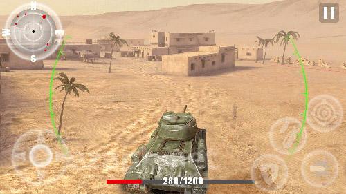Final assault tank blitz: Armed tank games