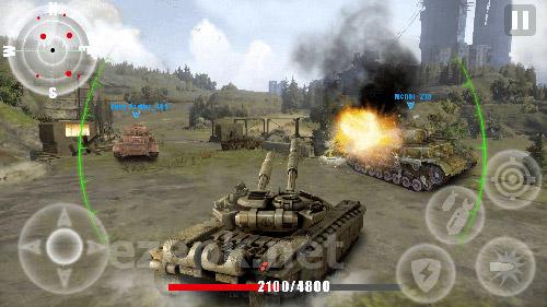 Final assault tank blitz: Armed tank games