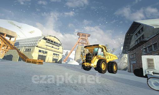 Mountain mining: Ice road truck