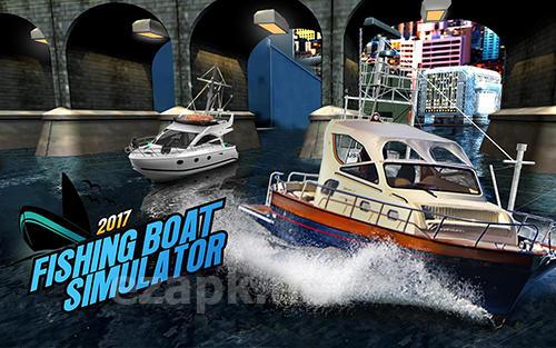 Fishing boat driving simulator 2017: Ship games