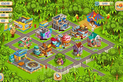 Idle cartoon city
