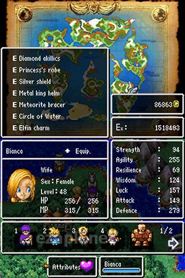 Dragon quest 5: Hand of the heavenly bride