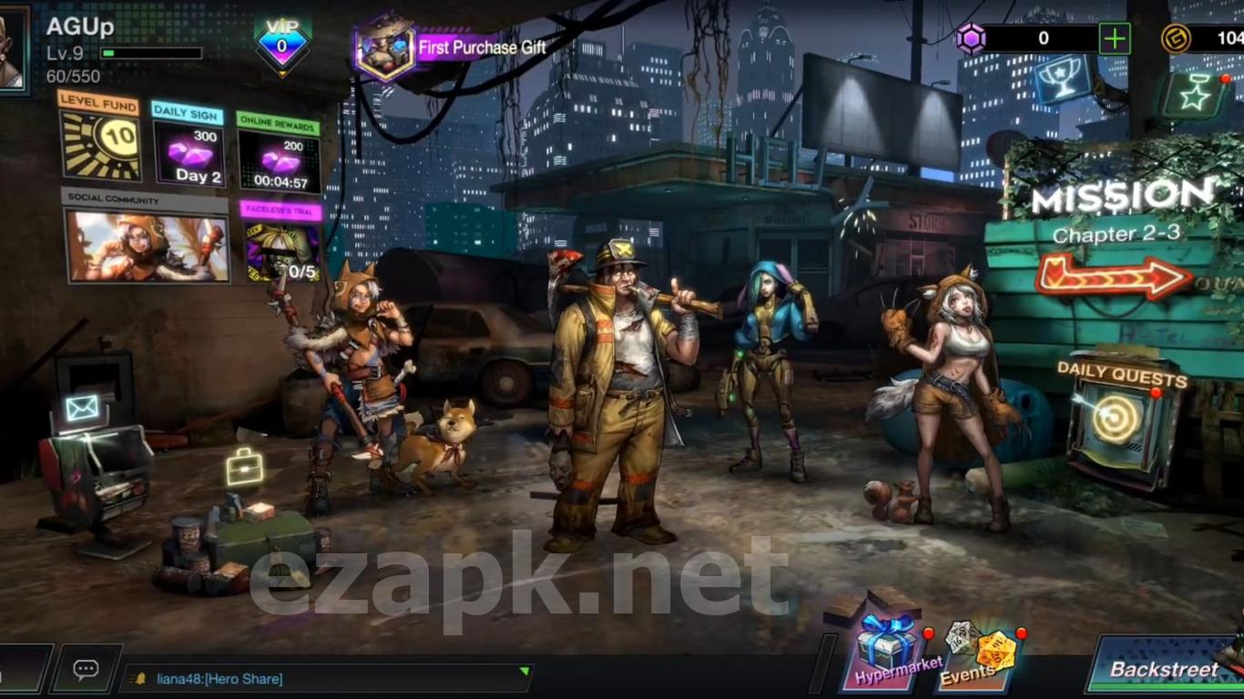 Battle Night: Cyber Squad-Idle RPG