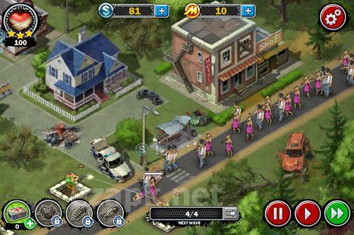 Zombies: Line of defense. War of zombies