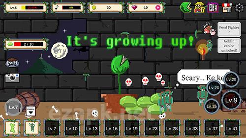 Man-eating plant