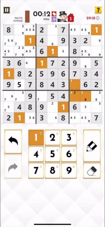 Monopoly Sudoku - Complete puzzles & own it all!