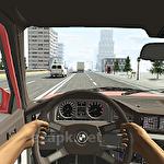 Racing in car