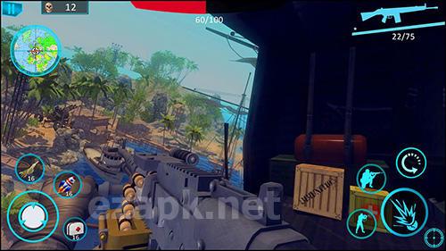 Island demolition ops: Call of infinite war FPS