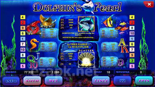 Dolphin’s pearl deluxe slots