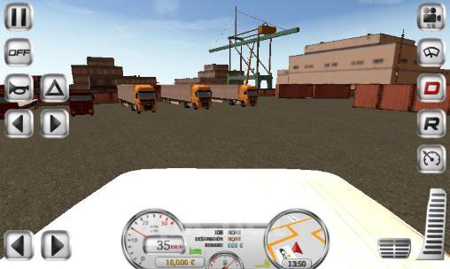 Euro truck driver
