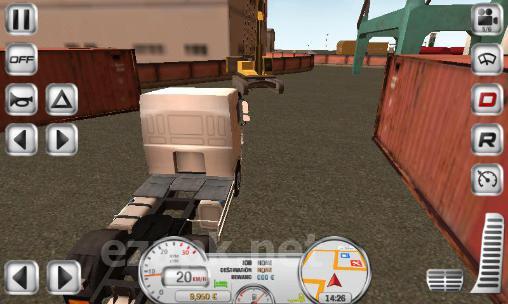Euro truck driver