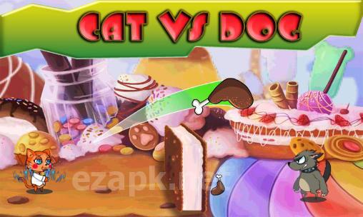Cat vs dog by Gameexcellent