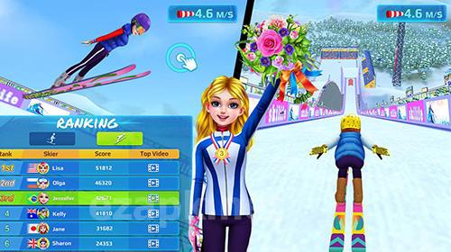 Ski girl superstar: Winter sports and fashion game