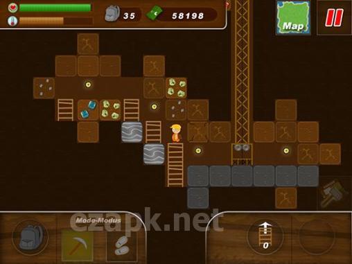 Treasure miner: A mining game