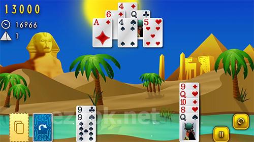 Pyramid solitaire: Ancient Egypt