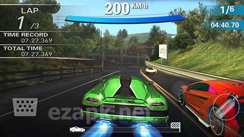 Crazy racing car 3D