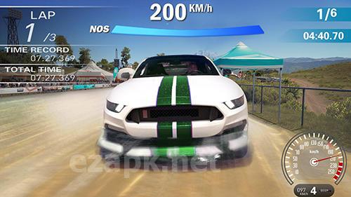 Crazy racing car 3D