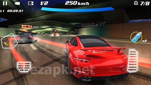 Crazy racing car 3D