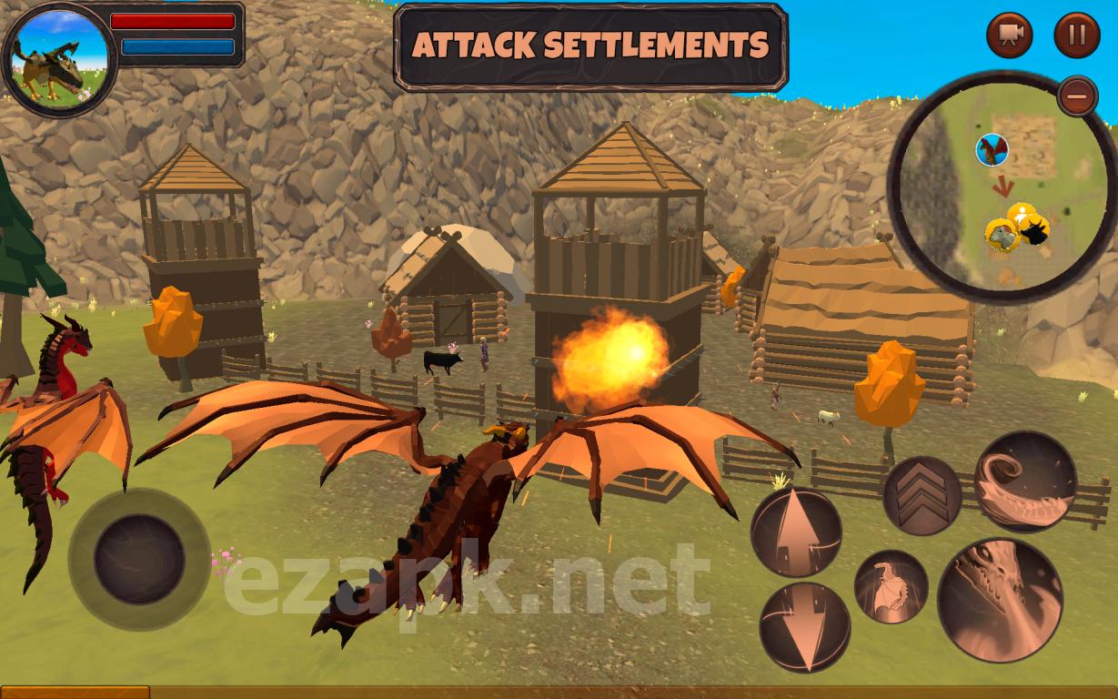 Dragon Simulator 3D: Adventure Game