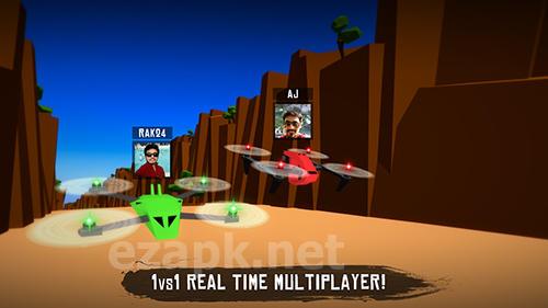 Drone racer: Canyons