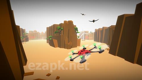 Drone racer: Canyons