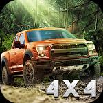 SUV 4x4 offroad rally driving