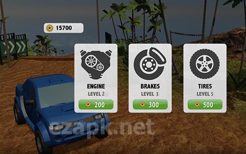 SUV 4x4 offroad rally driving