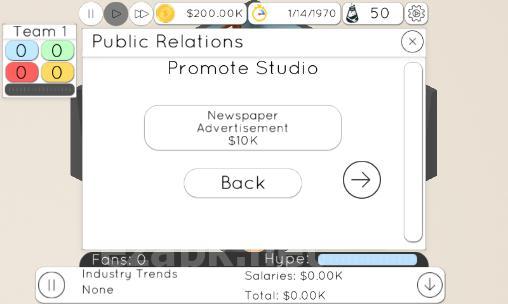 Game studio tycoon 2
