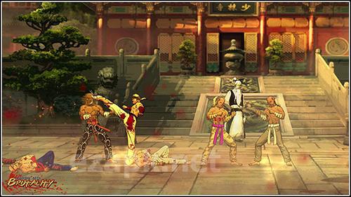 Martial arts brutality