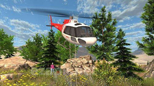 Helicopter rescue simulator