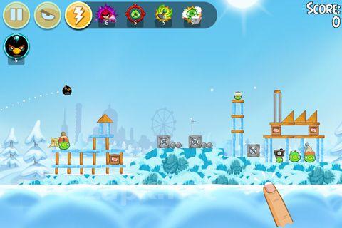 Angry birds: On Finn ice