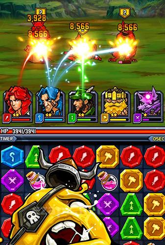 Match hero: Legendary puzzle RPG