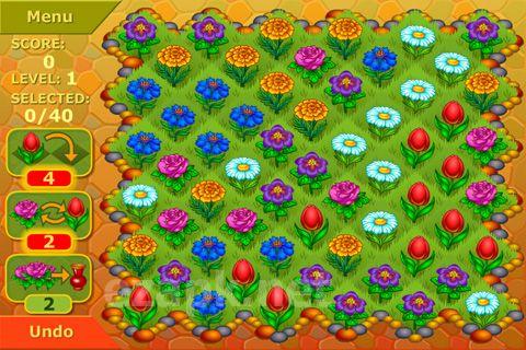 Flower garden: Logical game