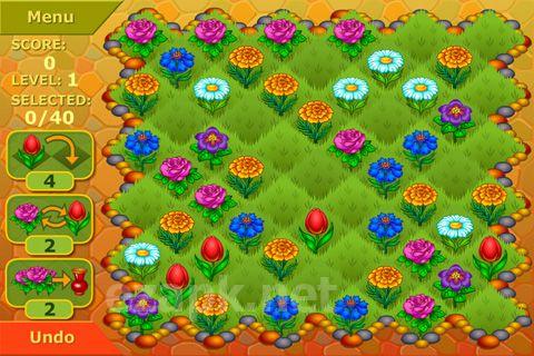 Flower garden: Logical game