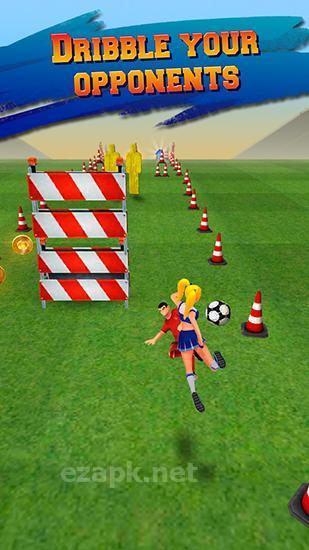 Soccer runner: Football rush
