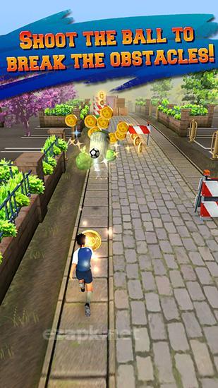 Soccer runner: Football rush