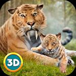 Life of sabertooth tiger 3D
