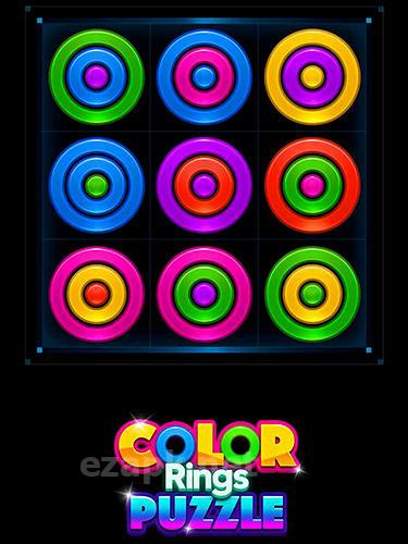 Color rings puzzle